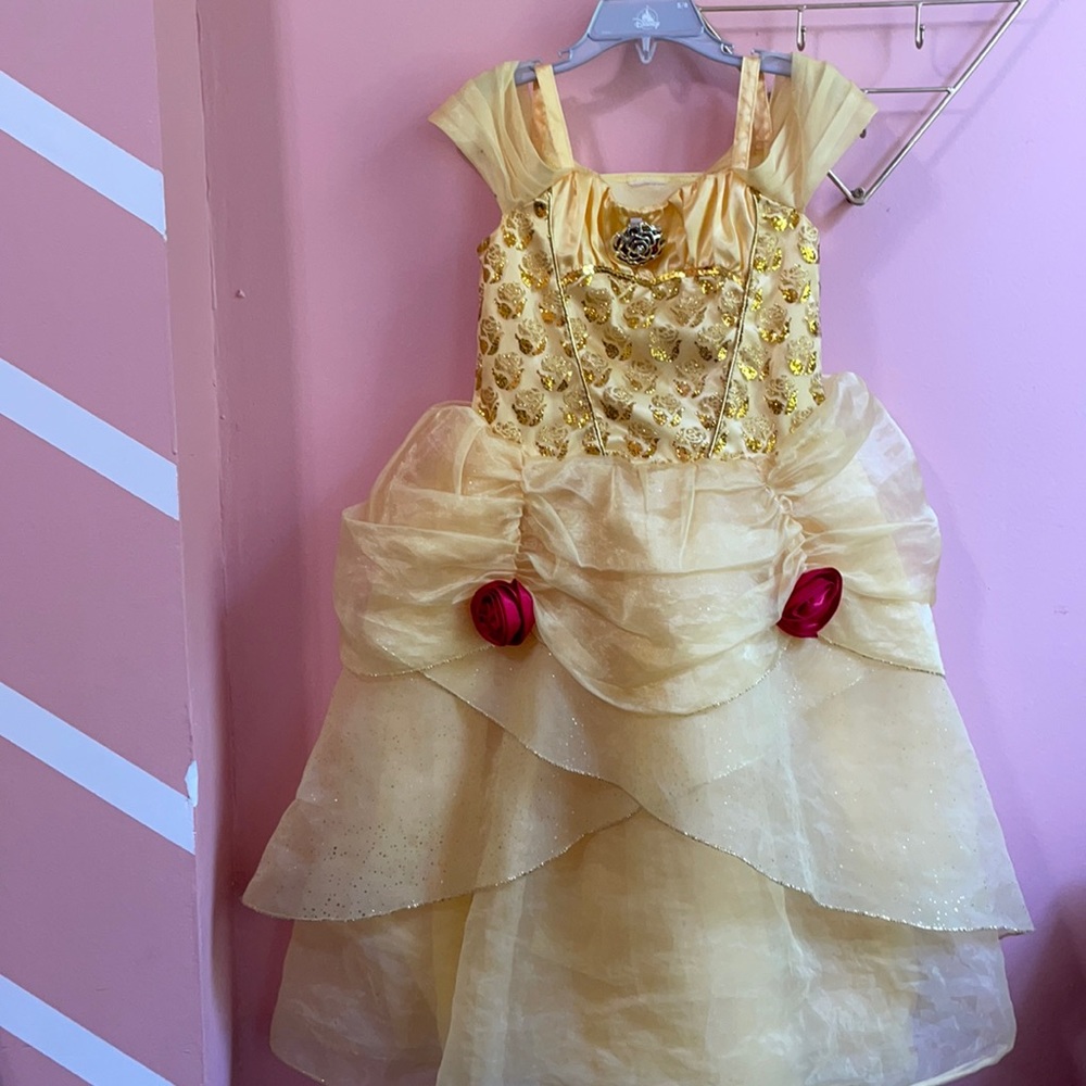Belle Disney Dress for girls size 5/6